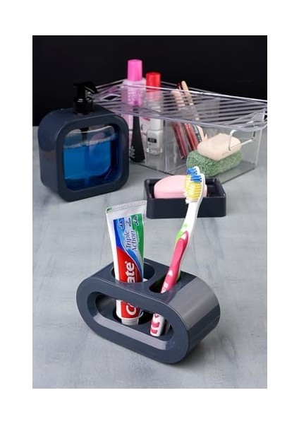 Tasarım 4 Parça Aksesuar Seti Modern Hafif Lüks Yıkama Kabı Aksesuarları Seti Losyon Şişeleri, Diş Fırçası Tutacağı, Diş Kupası, Sabunluk fiyatları