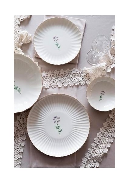 Tiny 6 Parça 20 cm Çukur Yemek Tabağı modelleri