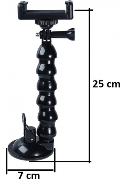 Pratik Akrobat Vantuzlu Teleskobik Telefon Tutucu fırsatları