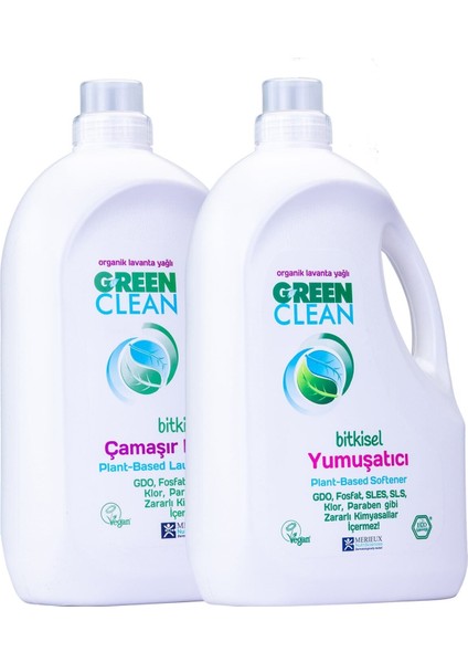 Sıvı Çamaşır Deterjanı 2,75 L + Yumuşatıcı 2,75 L - 2'li Set