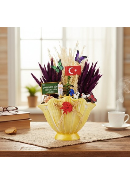 Vazo Midye Teraryum - Öğretmenler Günü Hediyesi indirimleri