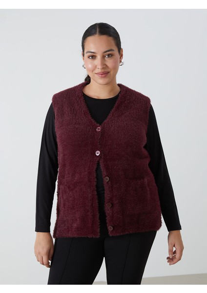 Yeni Sezon V Yaka Kadın Triko Yelek fiyatları