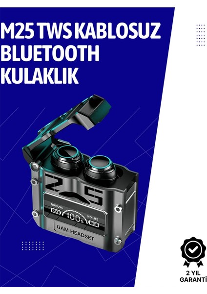 Bfs Mikrofonlu Kulaklık | Gürültü Engelleyici | 180 Saat Kullanım Süresi | LED Göstergeli