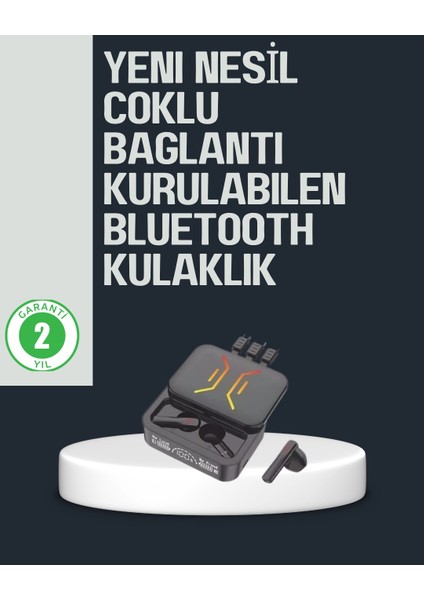Bfs Kablosuz Bluetooth 5.0 Kulaklık – 300MAH Şarj Kutusu
