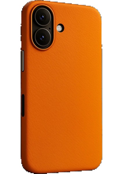 17 Wonder Deri Kapak - TURUNCU-(5796)