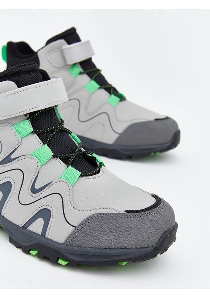 Yeni Sezon Cırt Cırtlı Bağcıklı Erkek Çocuk Trekking Bot modelleri