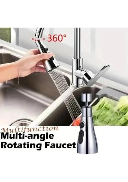 3 Fonksiyonlu Metalik Musluk Başlığı (5047) modelleri