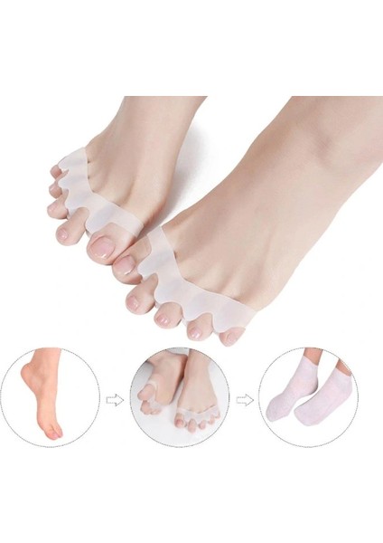 5 Parmak Ayıran Geçmeli Makara Beyaz Renk (5047) fiyatları