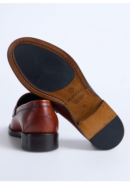 Kahve Erkek Deri Klasik Ayakkabı 92V13503VIT060-CLSC fırsatları