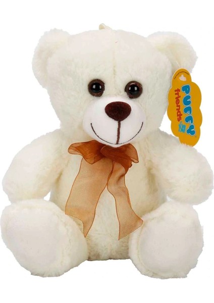 Bfs 0998 Peluş Ayı Oturan Kurdeleli 21CM 2r fiyatları