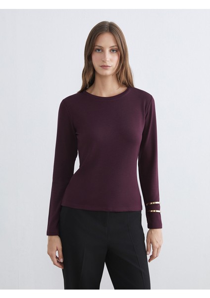 Yeni Sezon Bisiklet Yaka Kadın Body