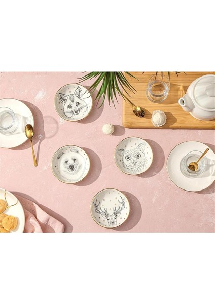 4lü Mini Kase Takımı 10CM