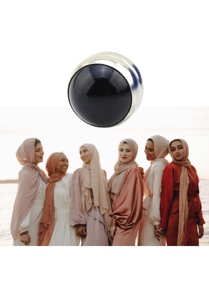 Tekli Güçlü Mıknatıslı Eşarp Şal Mıknatısı