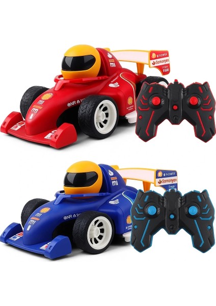 Uzaktan Kumandalı Şarjlı 2'li Formula Araba