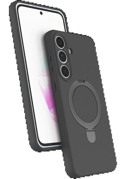 S24 Fe Regal Standlı Kapak - Titan GRI-(5796)