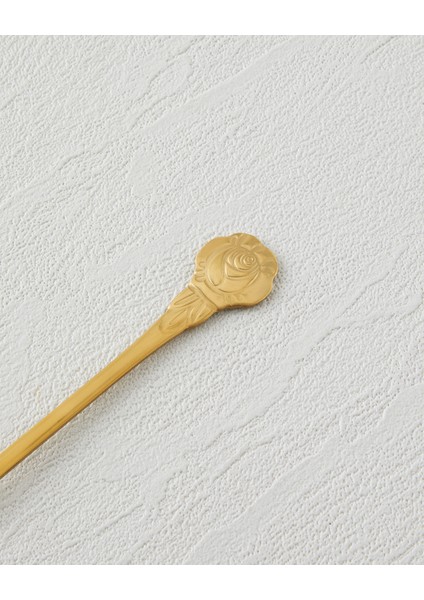 Flora Paslanmaz Çelik Kokteyl Çatalı 4 Parça Gold modelleri