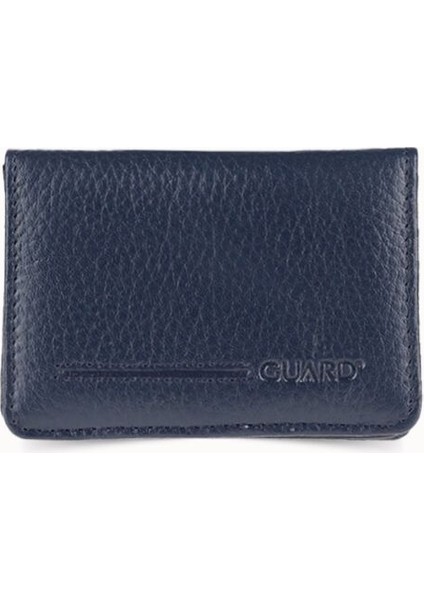Guard Mıknatıslı Küçük Boy Lacivert Deri Kartlık/kartvizitlik