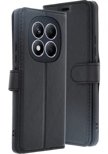 Redmi Note 14 4g Kılıf S Kapaklı Kılıf - SIYAH-(5796)