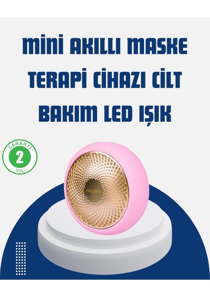 Bfs LED Işık Terapisi ve Termoterapi Özellikli Hızlı Cilt Bakım Cihazı