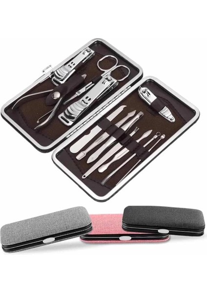 Bfs Tırnak Bakımı Tırnak Makası Profesyonel 12 Parça El Ayak Manikür Pedikür Seti