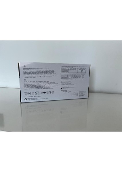 Pudrasız Nitril Muayene Eldiveni Kimyasal Dayanımlı Lateks Içermez Gıdaya Uygun Tek Kullanımlık Mavi Eldiven modelleri