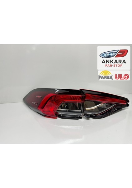 Toyota Corolla 2019-2025 Sedan Stop Lambası Sol Iç ve Dış Takım (Orjinal Farba-Ulo-2 Stop Ledsiz)
