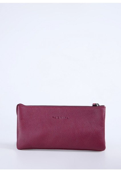 Bordo Erkek Cüzdan Frk 531 Flt Deri Bordo