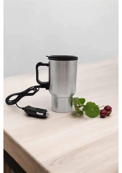 Bfs Araç Içi Çelik Su Isıtıcı Termos Bardak Çakmak Girişli Kupa Görünümlü fırsatları