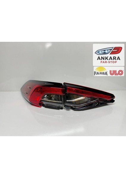 Toyota Corolla 2019-2025 Sedan Stop Lambası Sol Iç ve Dış Takım (Orjinal Farba-Ulo-2 Stop Ledsiz) fiyatları