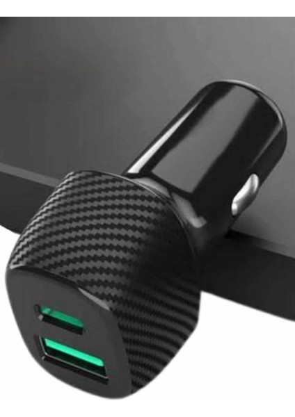 38W Oto Çakmaklık Araç Içi Şarj Cihazı Hızlı Şarj Uzun Ömürlü indirimleri