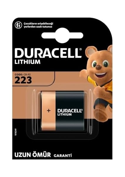 223 Özel Yüksek Güçlü Lityum Fotoğraf Pili (1'li Paket) 6V (223 / Cr-P2) Dijital Fotoğraf Makinelerinde Kullanıma Uygun fiyatları