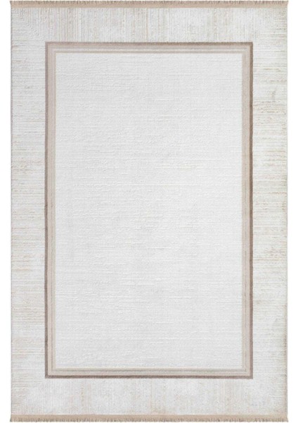 Astana 1079 Bej Modern Yumuşak Dokuma Salon Mutfak Yolluk Oturma Odası Halısı