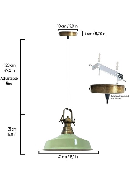 Asaletli Tekli Avize Yeni Eskitme Başlık Retro Sarkıt Lamba Restoran Salon Aydınlatma fiyatları