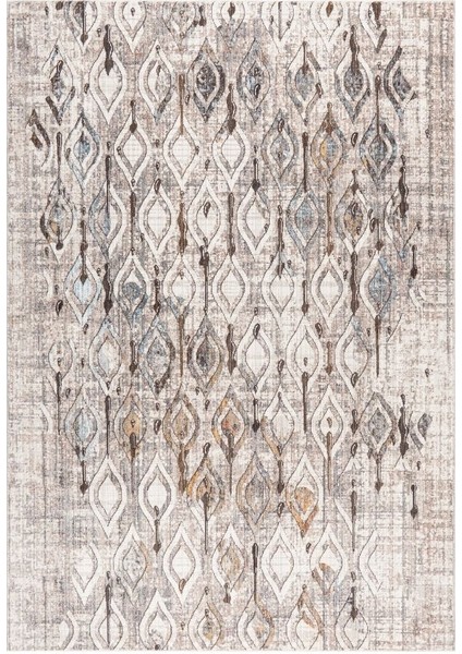 Discovery 1496A Kemik Bej Salon Oturma Yatak Odası Halısı