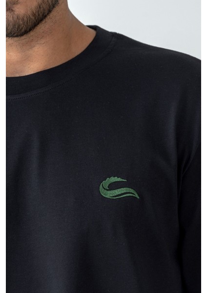 Unisex Erkek/kadın Oversize Bisiklet Yaka %100 Pamuk Basic T-Shirt