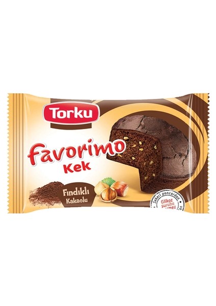 Favorimo Torku Kek Kakaolu Fındıklı 35 G * 24 Adet