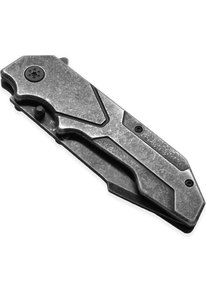 Eskitme Metal Polimer Saplı Isme Özel Yazılı 9CR13MOV Kalite Paslanmaz Çelik Avcı Kamp Bıçağı indirimleri