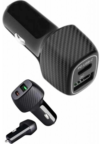 Araç Içi Hızlı Şarj Soketi 38W Oto Çakmaklık Type-C Araba Çakmaklık modelleri