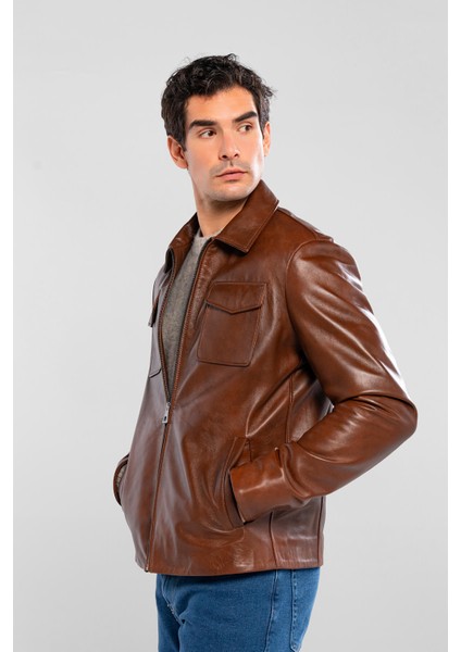 Erkek Hakiki Deri Fındık Deri Mont 415 K-2470 Erk Dr Mont Y/25 Fındık Dr fiyatları