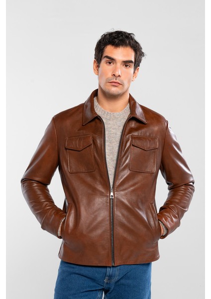 Erkek Hakiki Deri Fındık Deri Mont 415 K-2470 Erk Dr Mont Y/25 Fındık Dr fırsatları