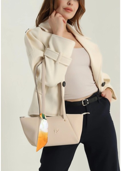 Fularlı Bayan El Kol ve Omuz Çantası modelleri