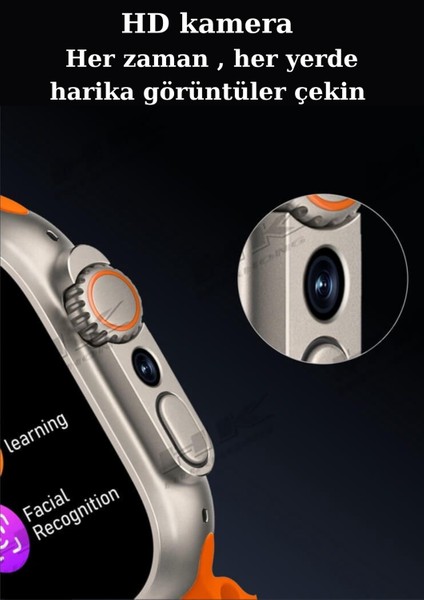Yeni Nesil HK Ultra Kasa Akıllı Saat – Hat Takılabilir, Kameralı, BTK Kayıtlı, Android Sürüm, Akıllı Takip fiyatları