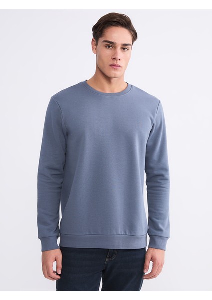 Yeni Sezon Bisiklet Yaka Erkek Sweatshirt