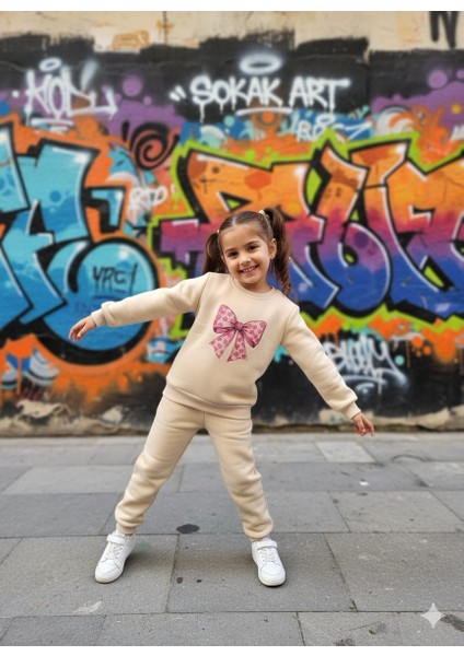 Kız Çocuk Kapüşonlu Mont Su ve Rüzgar Geçirmez Içi Welsoftlu