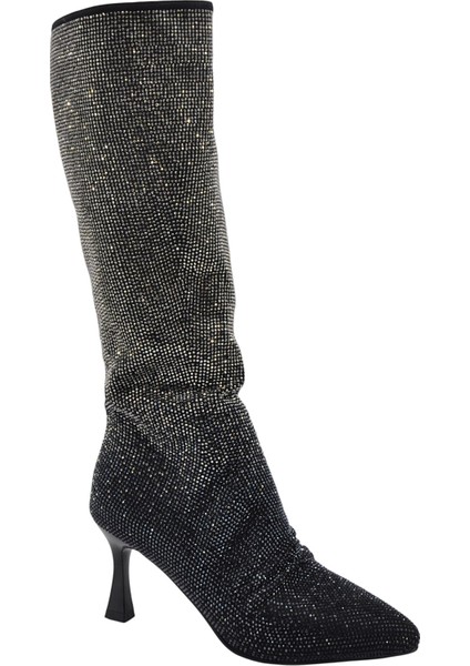 25K134 Kadın Taşlı Klasik Çizme fiyatları