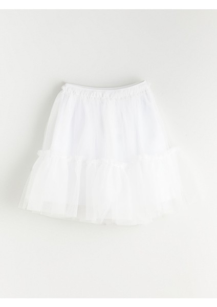 Yeni Sezon Beli Lastikli Kız Çocuk Tütü Etek
