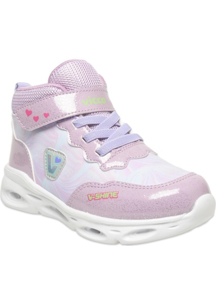 946.B25K430 Poni Bebe Işıklı Phylon Lila Çocuk Bot