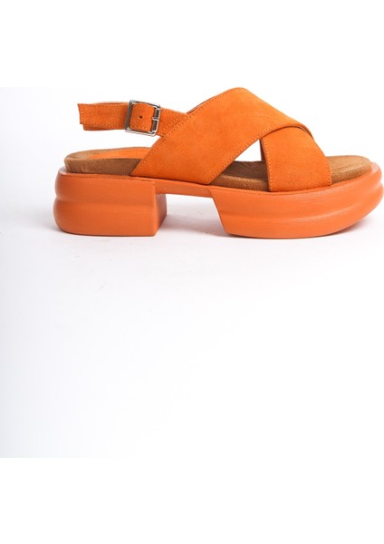 Latte Kadın Deri Sandalet