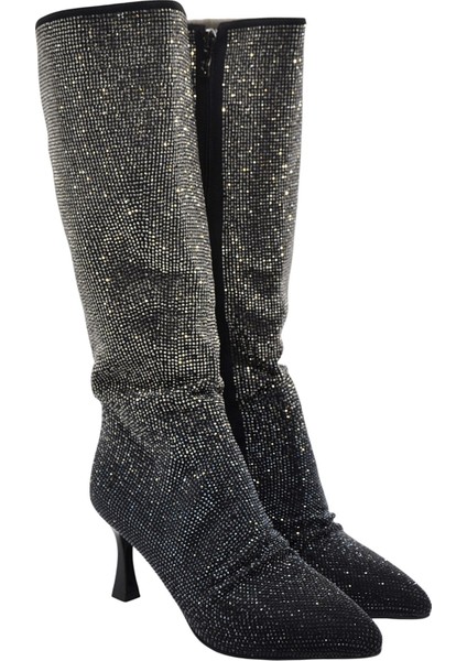 25K134 Kadın Taşlı Klasik Çizme indirimleri