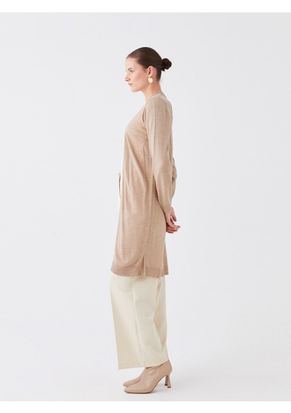 Yeni Sezon Şal Yaka Düz Uzun Kollu Kadın Triko Hırka fiyatları